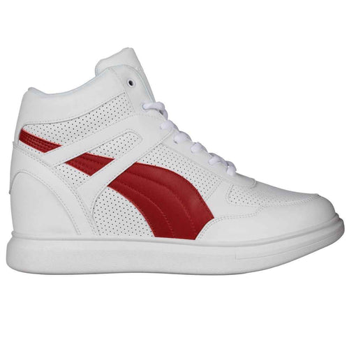 CALTO - H71902 - 3.8 Inches Taller (White/Red)