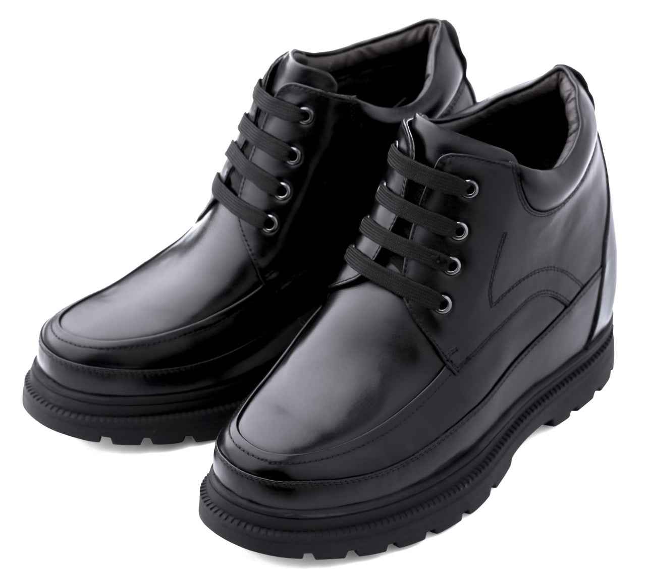CALDEN Leather Elevator Boots - 5.2 Inches - K511615