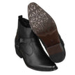 CALTO - T8112 - 3.3 Inches Taller (Black) - Zipper Boots