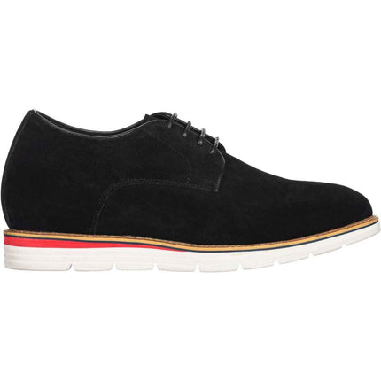 CALTO - Y4222 - 3.2 Inches Taller (Nubuck Black)