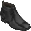 CALTO - G99809 - 3.2 Inches Taller (Black) - Zipper Boots