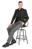 CALDEN - K28801 - 3 Inches Taller (Black)