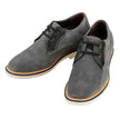 CALTO Business Casual Grey Leather Shoes 2.8 Inch  - Y42023