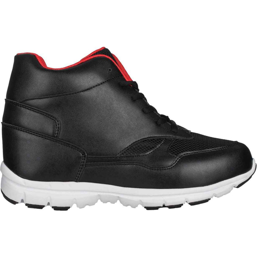 CALTO Leather High-Top Sneakers - Four Inches - G3332