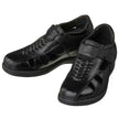TOTO Black Braided Leather Sandals - Three Inches - G1307