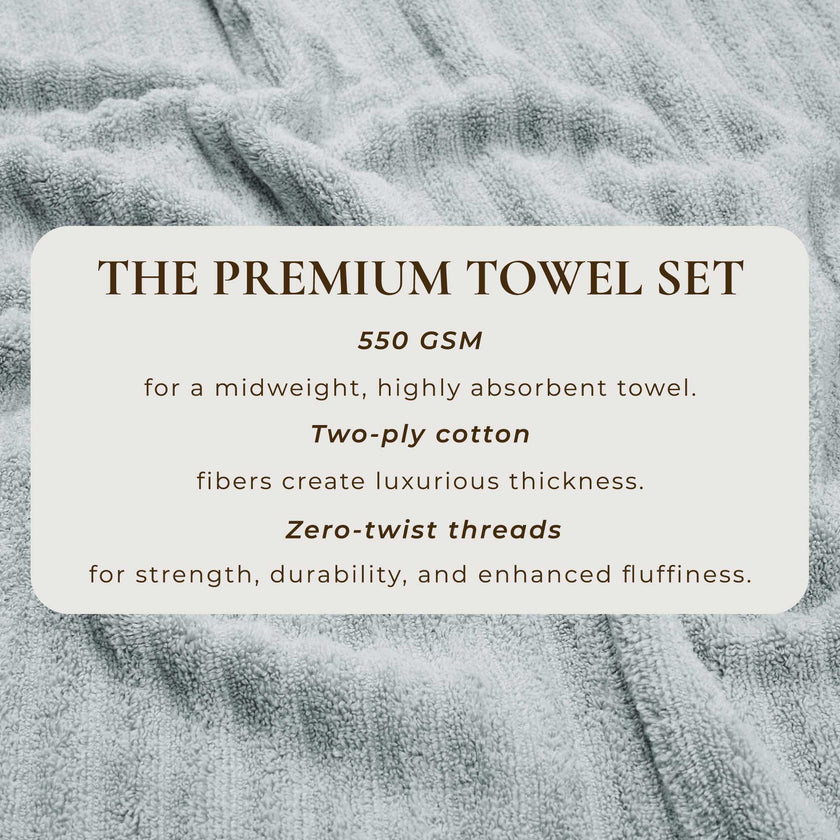 Luxury Cotton Towels - Karina Collection