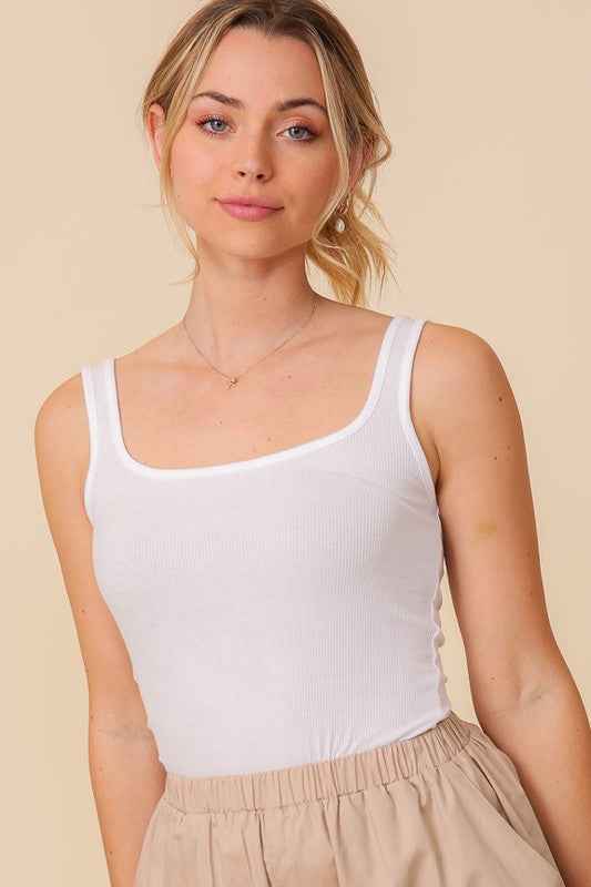 Square Neck Tank Top