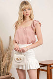 SWEETHEART NECKLINE TOP