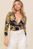 Venezia long sleeve bodysuit