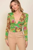 Venezia long sleeve bodysuit