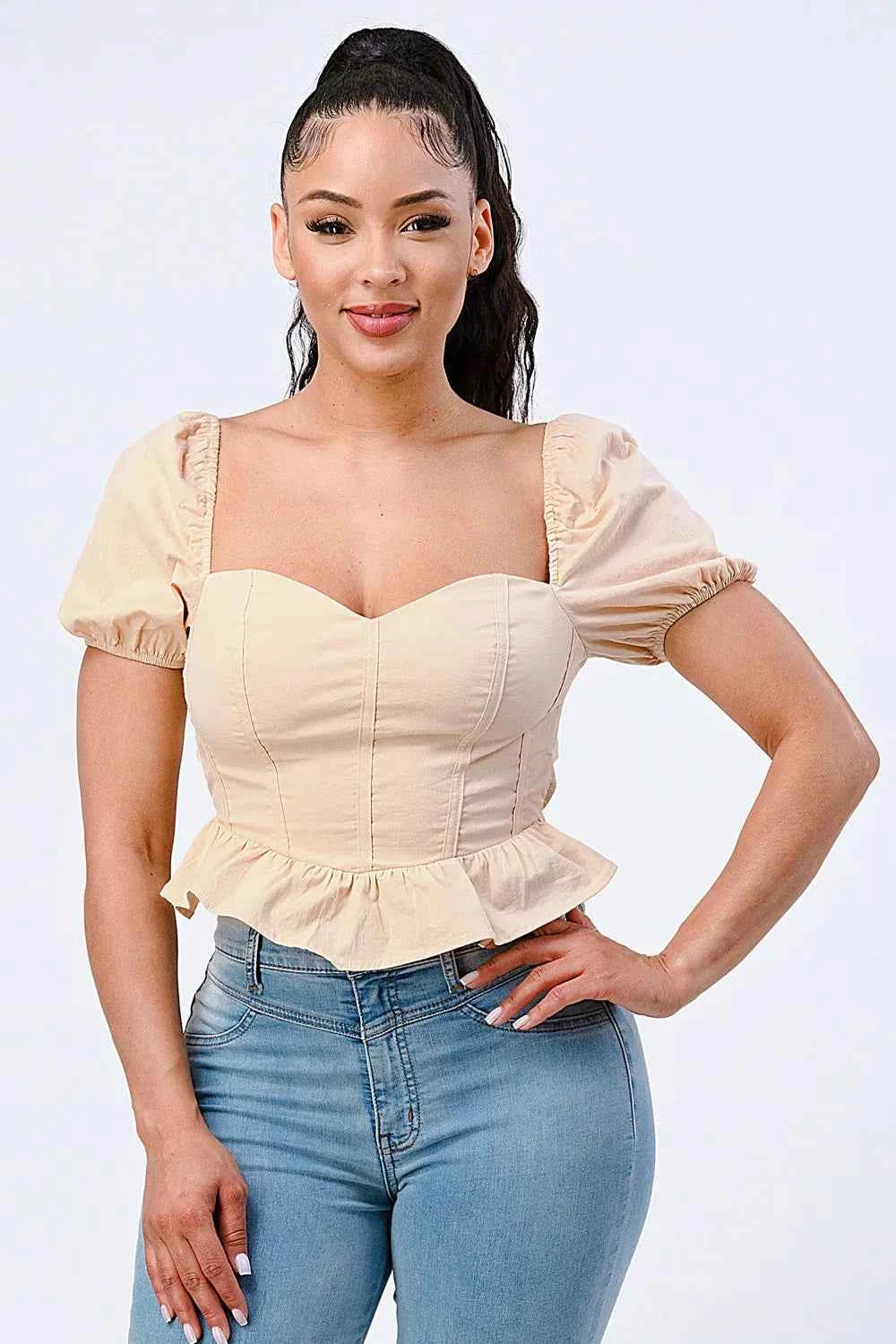 SWEETHEART PUFF TOP