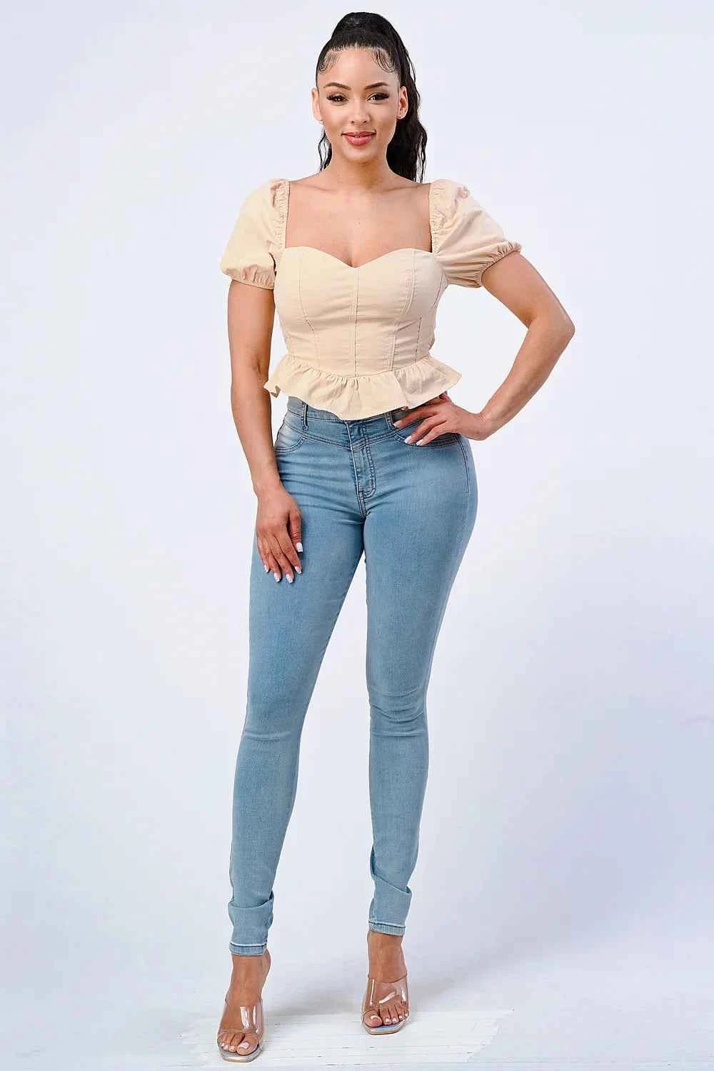 SWEETHEART PUFF TOP