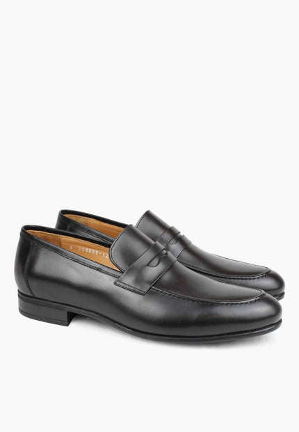 Vegas Penny Loafer Black