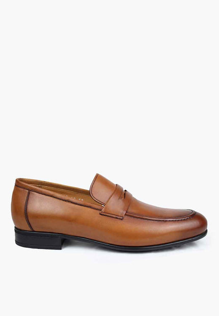 Vegas Penny Loafer Cognac