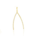 Wishbone Pendant with Chain