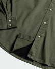 Earl Denim Shirt - Dusty Olive