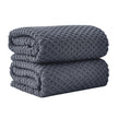 Cotton Diamond Waffle Weave Bath Towel Set - Grayson Collection