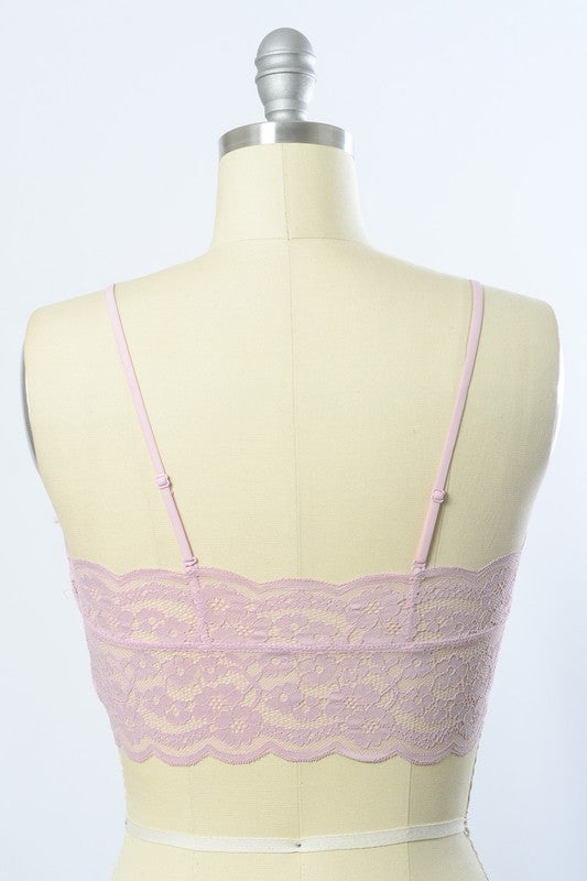 Wide Lace Bandeau - Pikemla