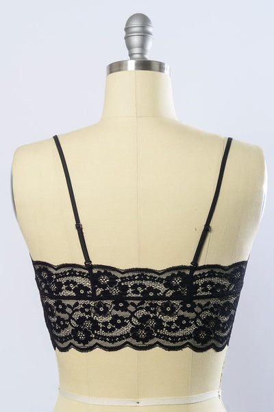 Wide Lace Bandeau - Pikemla