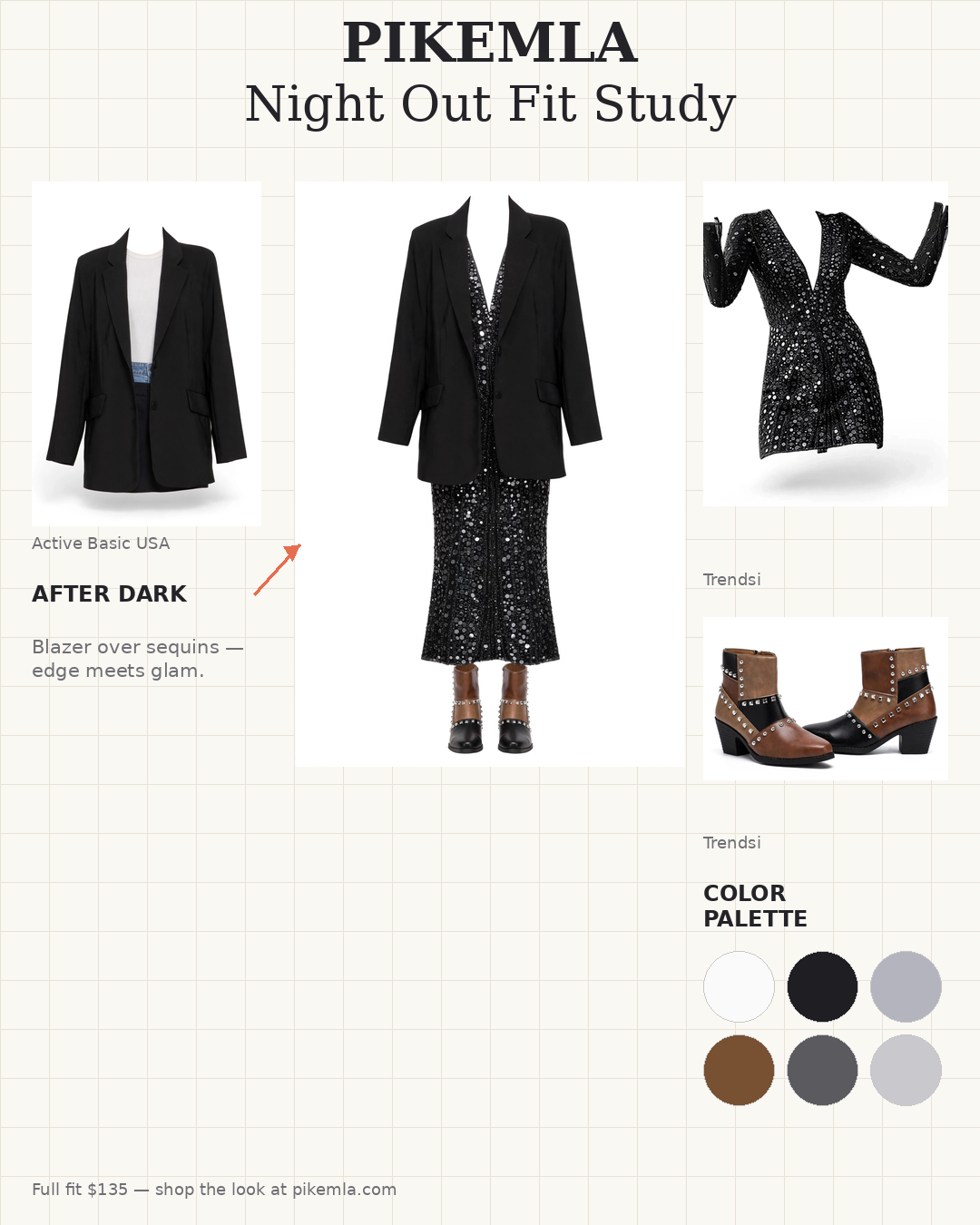 Night Out Fit Study
